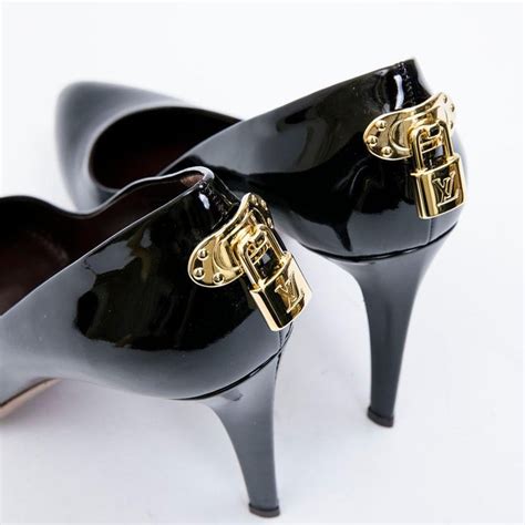 black stiletto louis vuitton|Louis Vuitton heels black.